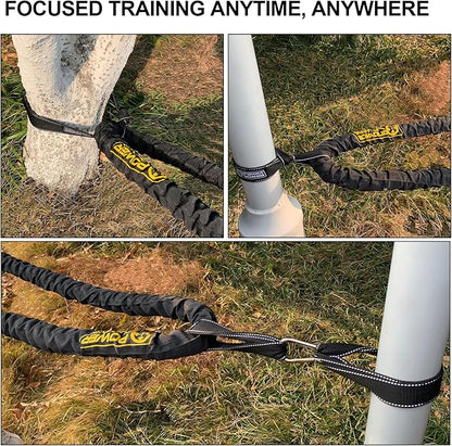 POWER GUIDANCE Battle Rope 1.5/2 Inch 30, 40, 40, 50Ft 50Ft Length