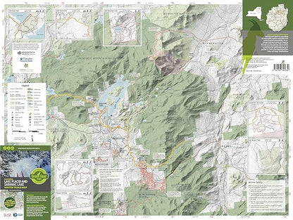 Lake Placid & Saranac Lake Winter Trails Map