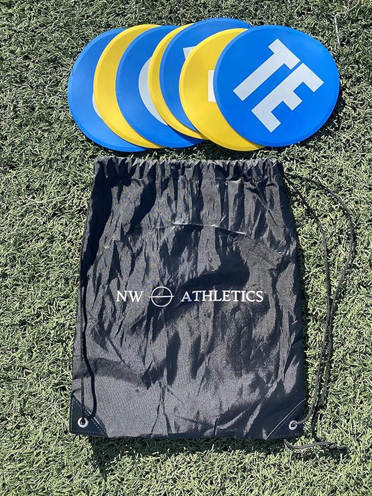 Football Lineman Split Markers-Teach Players Alignment-Offensive/Defensive Positions (Pack 7)